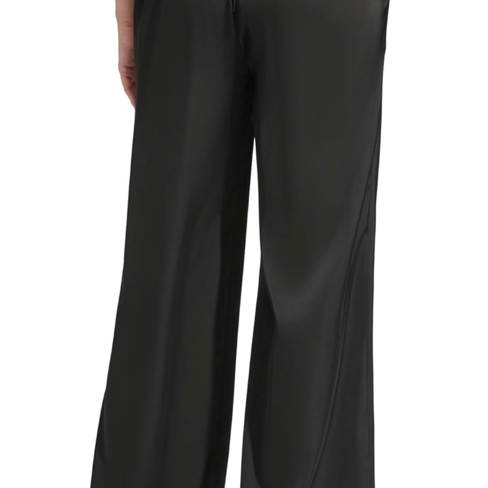 Calvin Klein Black Wide Leg Pants